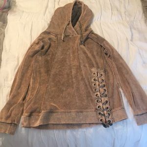 Vintage Havana Velour Hoodie